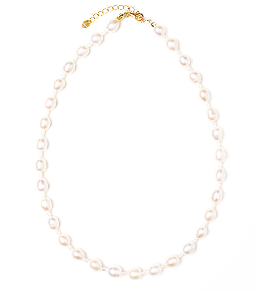 [Pearl] Ripple pearl Necklace