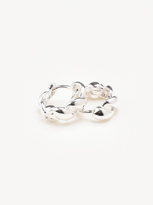 [Silver925] Twist mini ring E-Silver