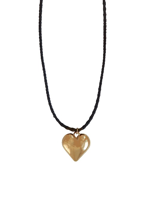 [HEART] Gold knot strap heart N