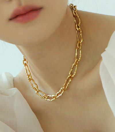 Gold rough chain N