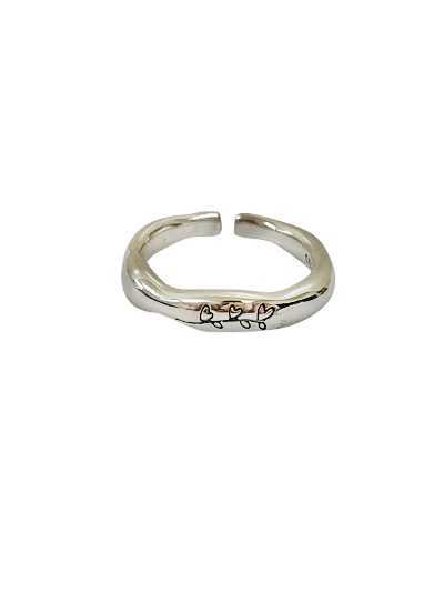 [Ring] Drawing heart Ring-925silver