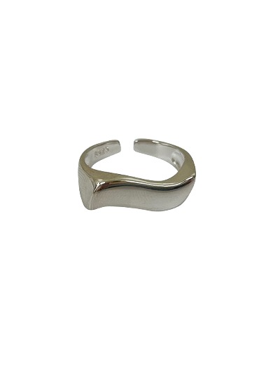 [Ring] One wave Ring-925silver