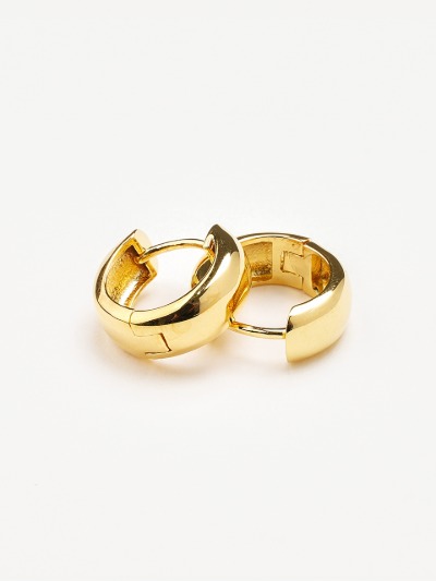 [Silver925] Medium ring E-Gold