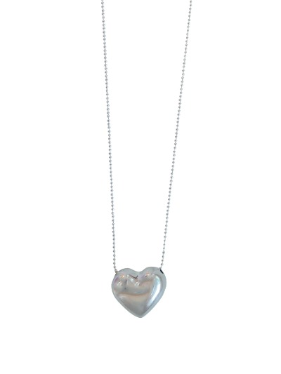 [HEART] Ball chain heart N (925silver)