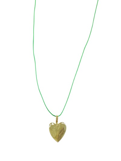 [HEART] Green string heart N