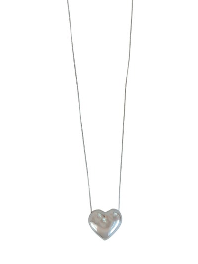 [HEART] Simple chain heart N (925silver)